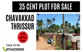 35 Cent Plot For Sale at ,Chavakkad ,Puthiyara, Thrissur
